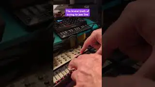 Desktop Synth Jam Fail #synth