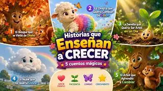 Cuentos Infantiles sobre el Cambio y la Naturaleza 🌱🍂 | Aprender a Crecer  | Cuentos con Valores