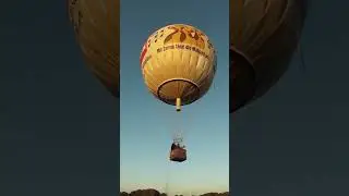 GASBALLOON LANDING #balloons #hotairballoon #hotairballoons #viral #fy #ballooning #gasballoon