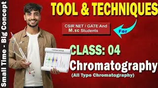 Tool & Techniques : Chromatography || M.sc Students , CSIR NET And  GATE @ManeetBiology7373 