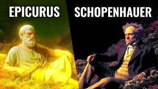 Epicurus debates Schopenhauer on what makes a good life