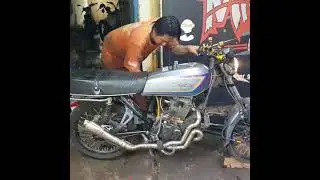 Honda Cg 125 2 cylinder modification 250cc awesome sound