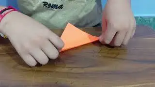 How to make a fish flicker from origami craft 
