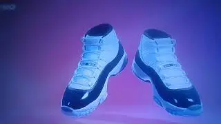 AIR JORDAN 11 RETRO CONCORD  KICK IN FORTNITE
