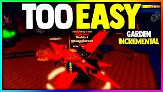 Я стал ПРОФИ, воспользовавшись СОБЫТИЕМ ХЭЛЛОУИНА в Roblox Garden Incremental...
