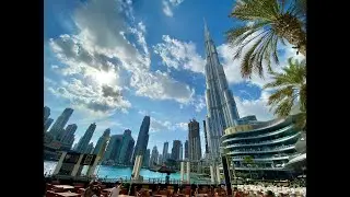 Downtown Dubai Sheikh Mohammed bin Rashid Boulevard In 4K