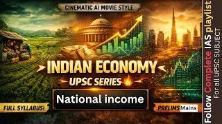 New method of GDP calculation - production methods explain | economy for UPSC 