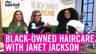 Black-Owned Haircare With Janet Jackson | The Social