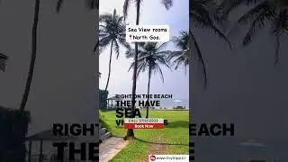 Luxury Sea View Rooms in South Goa #beach #goa #beachresort #beachstay #lacabana #cabana #beachview