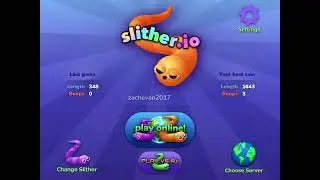 Playing slither.io on iPad