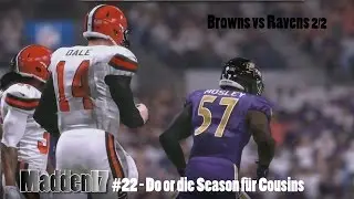 Let`s play Madden 17 [PS4] Karrieremodus: #22 - Do or die season f&uuml;r Cousins