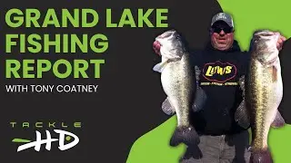 Grand Lake, Oklahoma Fishing Report Early April by Tony Coatney and Tackle HD