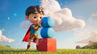 Fortnite Little Hero Built a Bridge on a Mountain | Kids Songs & Nursery Rhymes