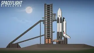 Buran Energia Shuttle Launch to Space | spaceflight simulator
