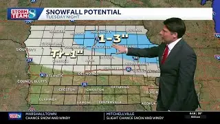 Iowa weather: Snow chances this week will lead to more brutal cold for the weekend