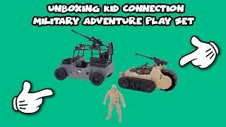 Kid Connection Military Adventure Play Set Unboxing  Toy Sync