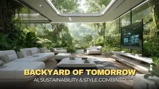 Smart Backyard Living  Tech Enabled Tropical Courtyards & Garden Trends