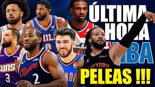 JORNADA DE PELEAS 🚨🤯 Clippers IMPARABLES 🔥 Paul George 💥 Knicks ✅ PAPEL&Oacute;N de Blazers 🤔 Murray 😭 NBA