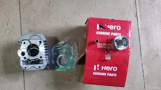 Super Splendor block piston kit//Hero genuine part name - CYLINDER STD KIT (SUPER SPLENDOR)