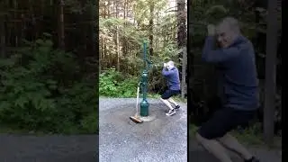 Waterpompen op de camping