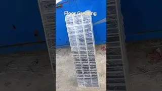 Floor Greating 25x6mm Flat and 8mm round Rod #greatings #galvanized #flat