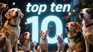 Top Ten Most Popular Dog Breeds in the World