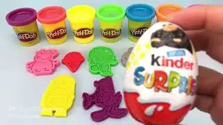 8 Play Doh with Surprise Toys Deluxe mini Figz blind bag Full HD