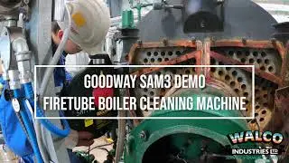 Goodway - SAM3 Firetube Boiler Cleaning Machine Demo