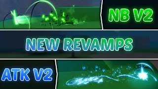NEW ATK V2 and NB V2 REVAMPS + Showcase  | King Legacy Update 7