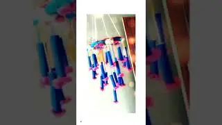 wall hanging  - unique decoration with fabric - from - Sprinkles Art & Crafty