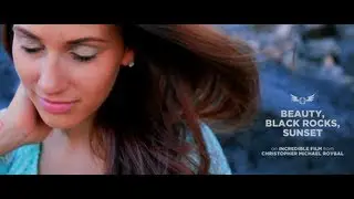 Beauty, Black Rocks, Sunset