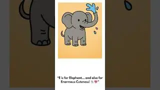#DforDog #EforElephant #FforFrog #KidsReels #kidslearning #EducationalReels  #ToddlerContent
