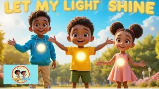 Let My Light Shine 🌟 Fun Christian Kids Song | JoyPlayKidsTV
