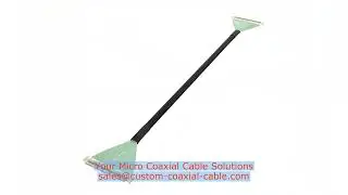 micro-coax extension engineer‑to‑order 20907-010E DXF 40 coaxial cable for endoscope Mini DisplayPor