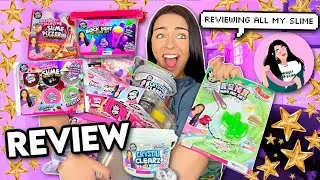 REVIEWING MY STORE BOUGHT SLIME! *Nichole Jacklyne Store Bought Slime Review* Meijer + Target Slime