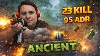 FACEIT 10 LEVEL DUO PLAYS 🔥 Ancient’te Utility Şov | 23 Kill 95 ADR