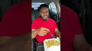 Trying Jamaican &ldquo;JERK&rdquo; Rasta Pasta For The FIRST TIME‼️🔥 #rastapasta #shorts #jamaicanfood
