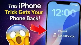 This iPhone Lock Screen Trick Can Help You Get Your Phone Back!
