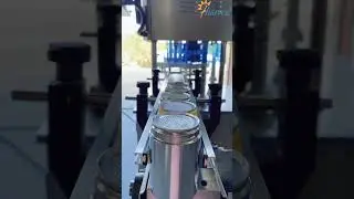 #Fully automatic can #seamer machine for easy peels lid, metal#closure #machine, #tin can #sealer