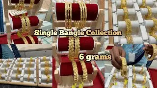 Gold Bangles Single Kada Bangles From 6 Grams | Fancy Officewear Wedding Daily Wear | Saravana Elite