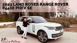 Land Rover Range Rover P440e PHEV SE 2023 года выпуска проезжает 80 км исключительно на электротяге!