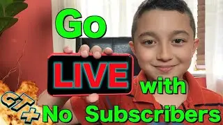 How to livestream without 1000 subscribers on Youtube . Go Live without 1000 Subscribers