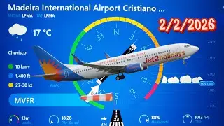 LIVE MADEIRA AIRPORT / LPMA