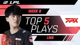 LPL Top 5 Plays | Lwx is on FIRE! | 2021 Summer Split Week 8