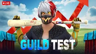 FREE FIRE LIVE GUILD TEST🎯ROOM GIVEAWAY🤯 | FF LIVE TEAM CODE GIVEAWAY || LIVE REACTION FF LIVE #ff