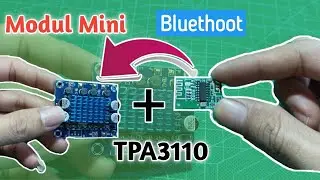 Assembling a Bluetooth Receiver with TPA3110 Stereo power || mantull