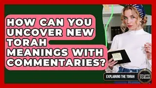 How Can You Uncover New Torah Meanings With Commentaries? - Explaining The Torah