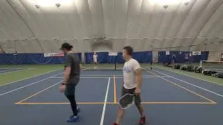 Charles/Ashton (NB) v Andrew/Frank ➡️ Top NS / NB players 👀 5.0 #DUPR #pickle 🥒