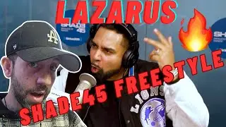 HE DESTROYED THE STUDIO!! | Lazarus - Shade45 Freestyle | REACTION TIME