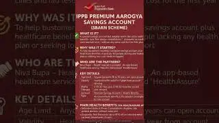 IPPB PREMIUM AAROGYA SAVINGS ACCOUNT🩺🛄📲🤗 GAG POLICY NIVA BUPA BENEFITS #ippb #premiumaccount  #niva